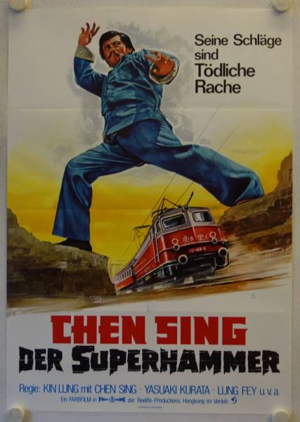 Chen Sing - Der Superhammer originales deutsches Filmplakat
